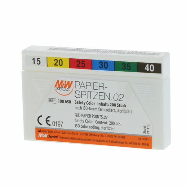 M+W Select Safety Color papírcsúcsok