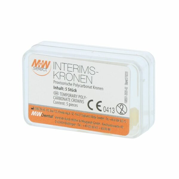 M+W Select ideiglenes koronák