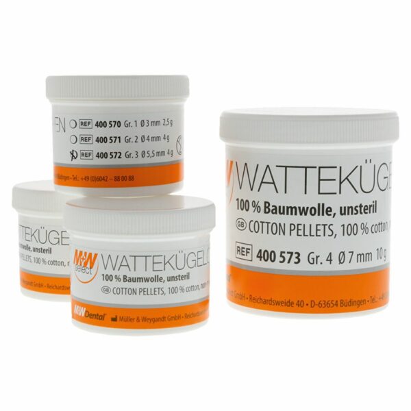 M+W Select vattagolyók